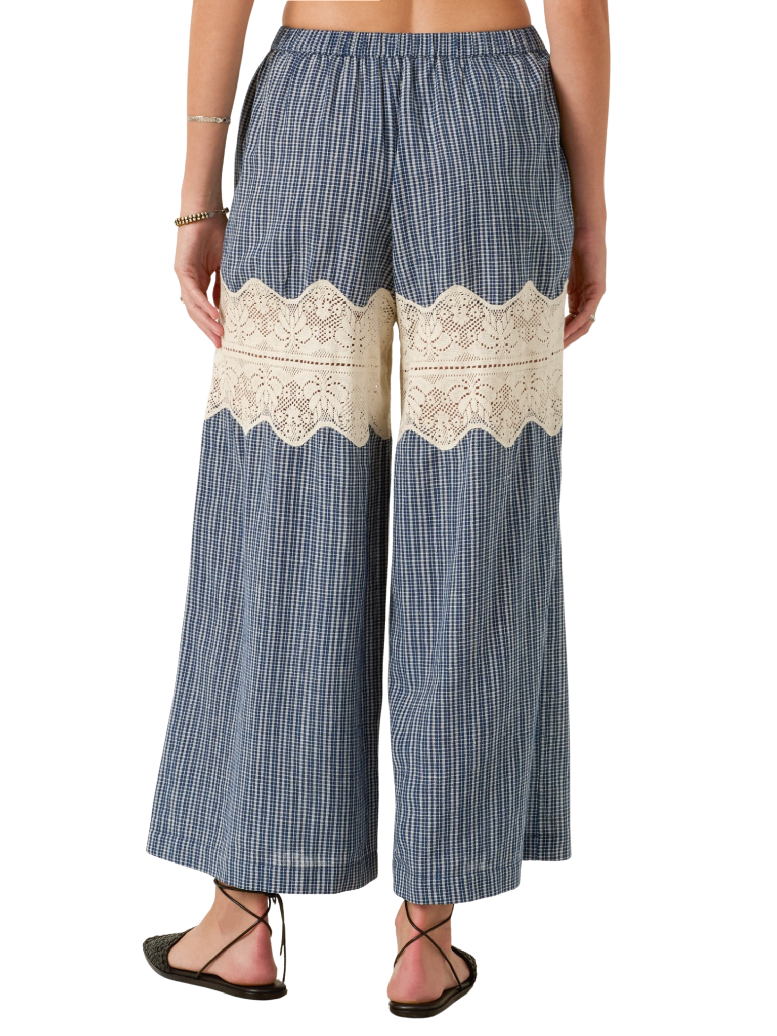 Margie Prima Micro Plaid Pant