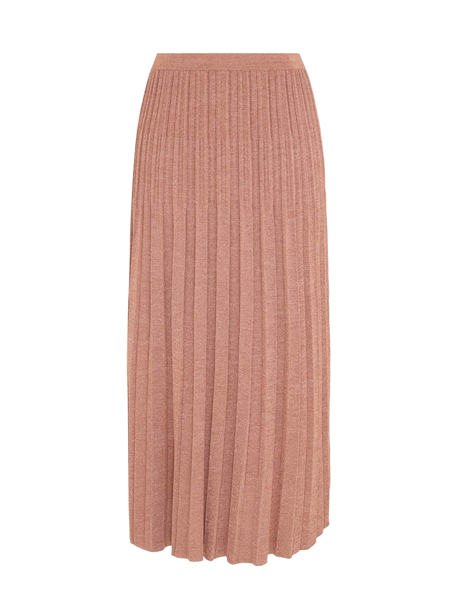 Wanderlust Metallic Midi Skirt