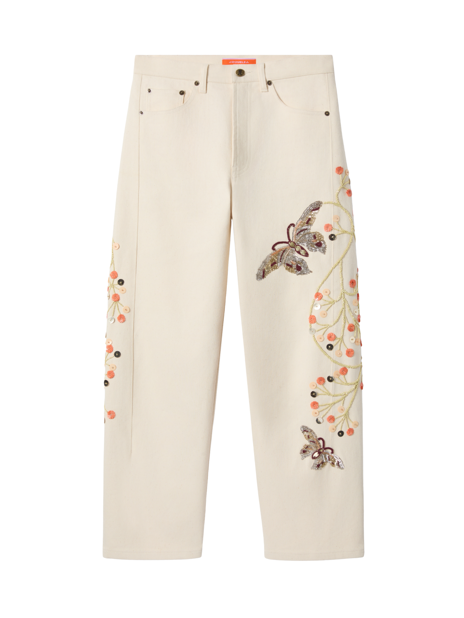 The Barrel Jean Embroidered