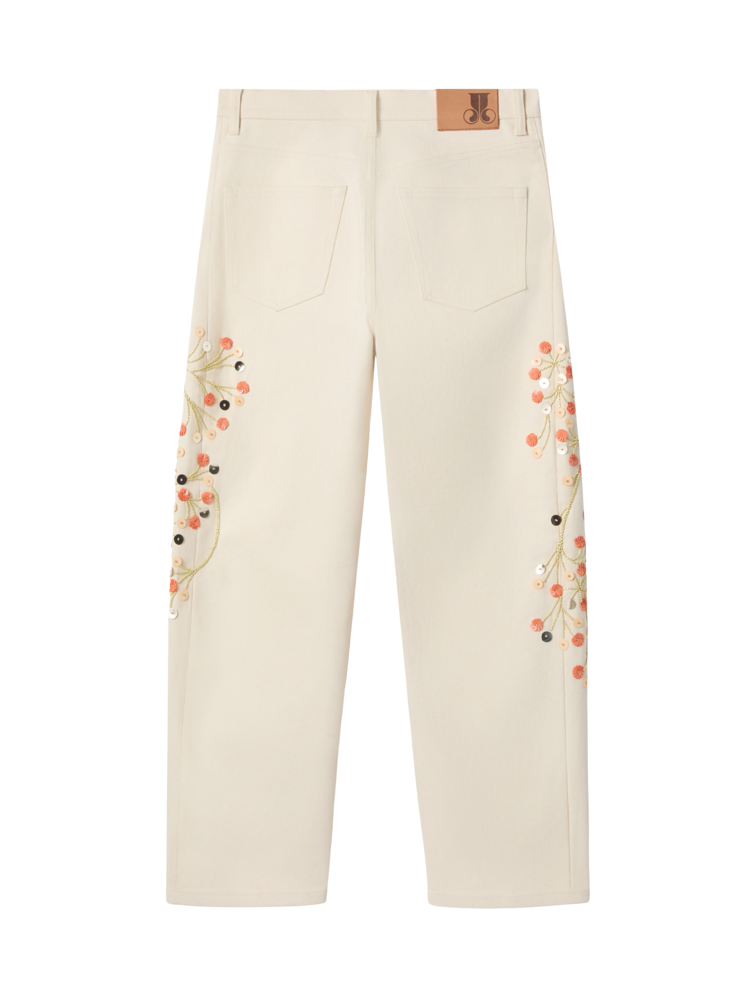 The Barrel Jean Embroidered