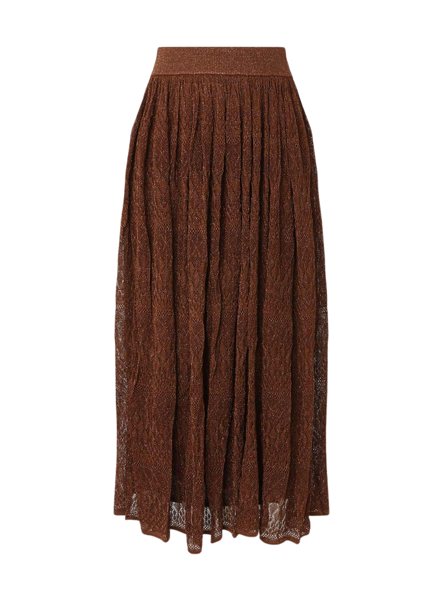 Awaken Metallic Lace Skirt