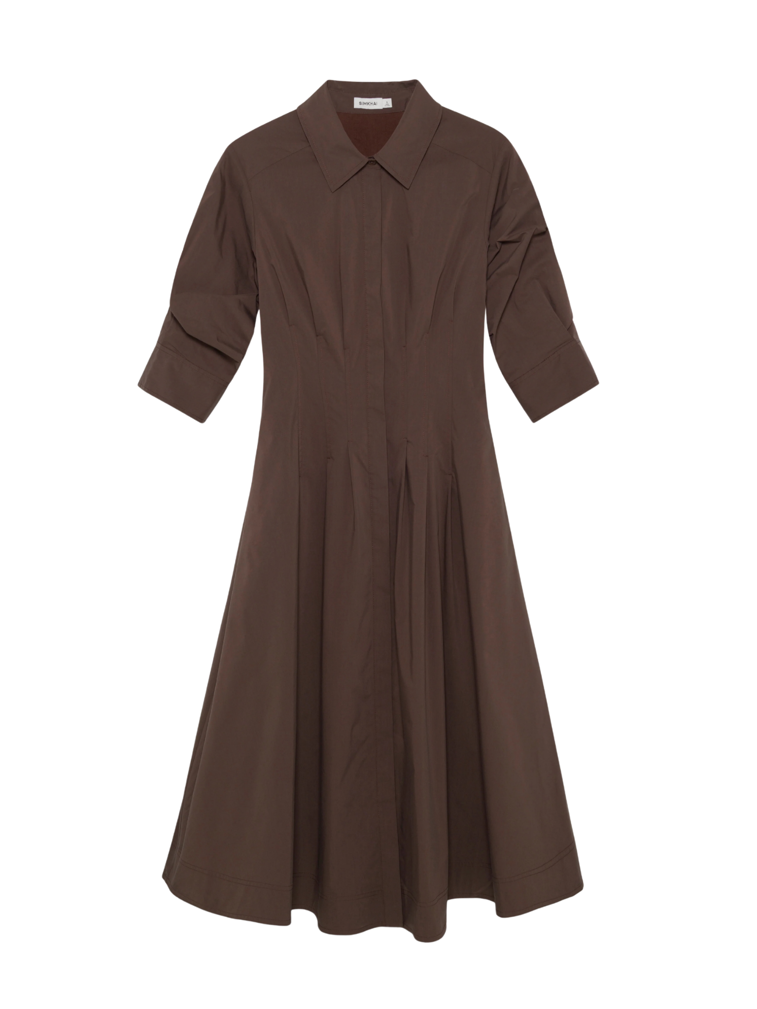 Jazz Pintuck Midi Dress