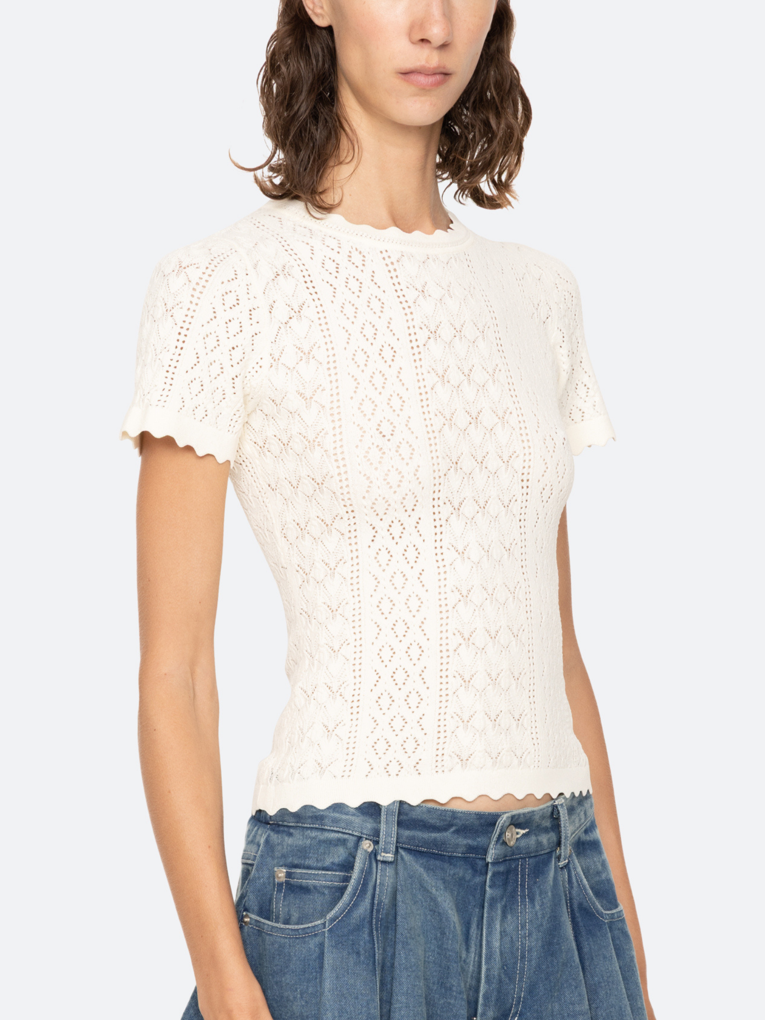 Georgia Knit Short Sleeve Top