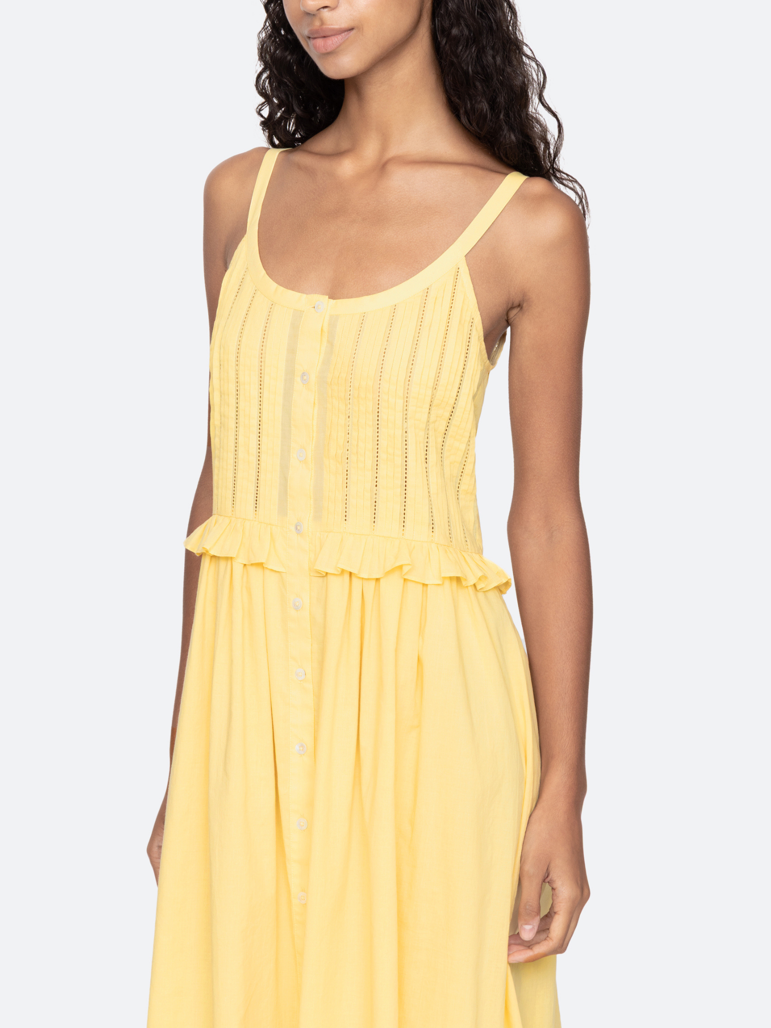 Alberte Solid Tank Dress