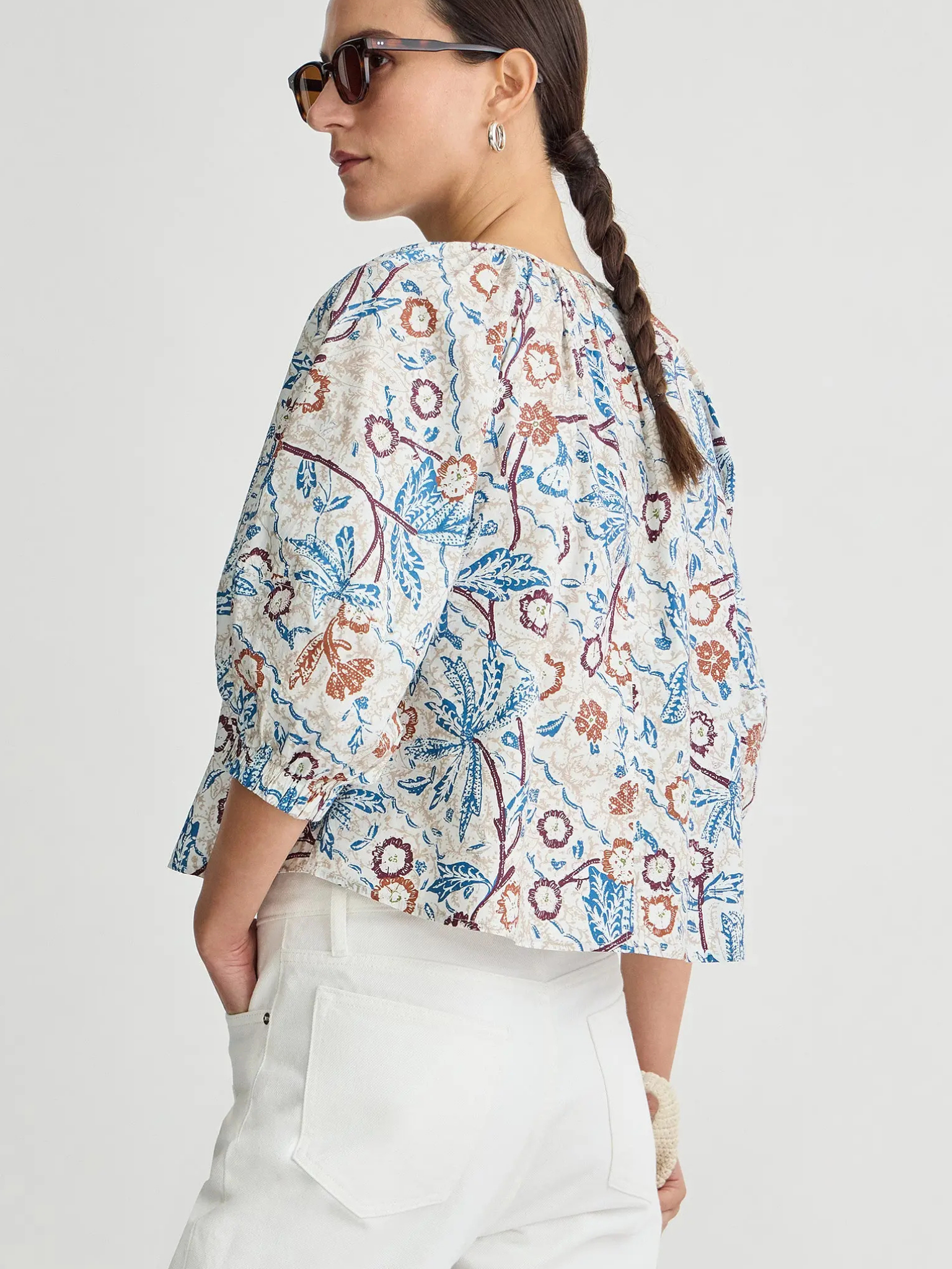 Nele Lantern Sleeve Top