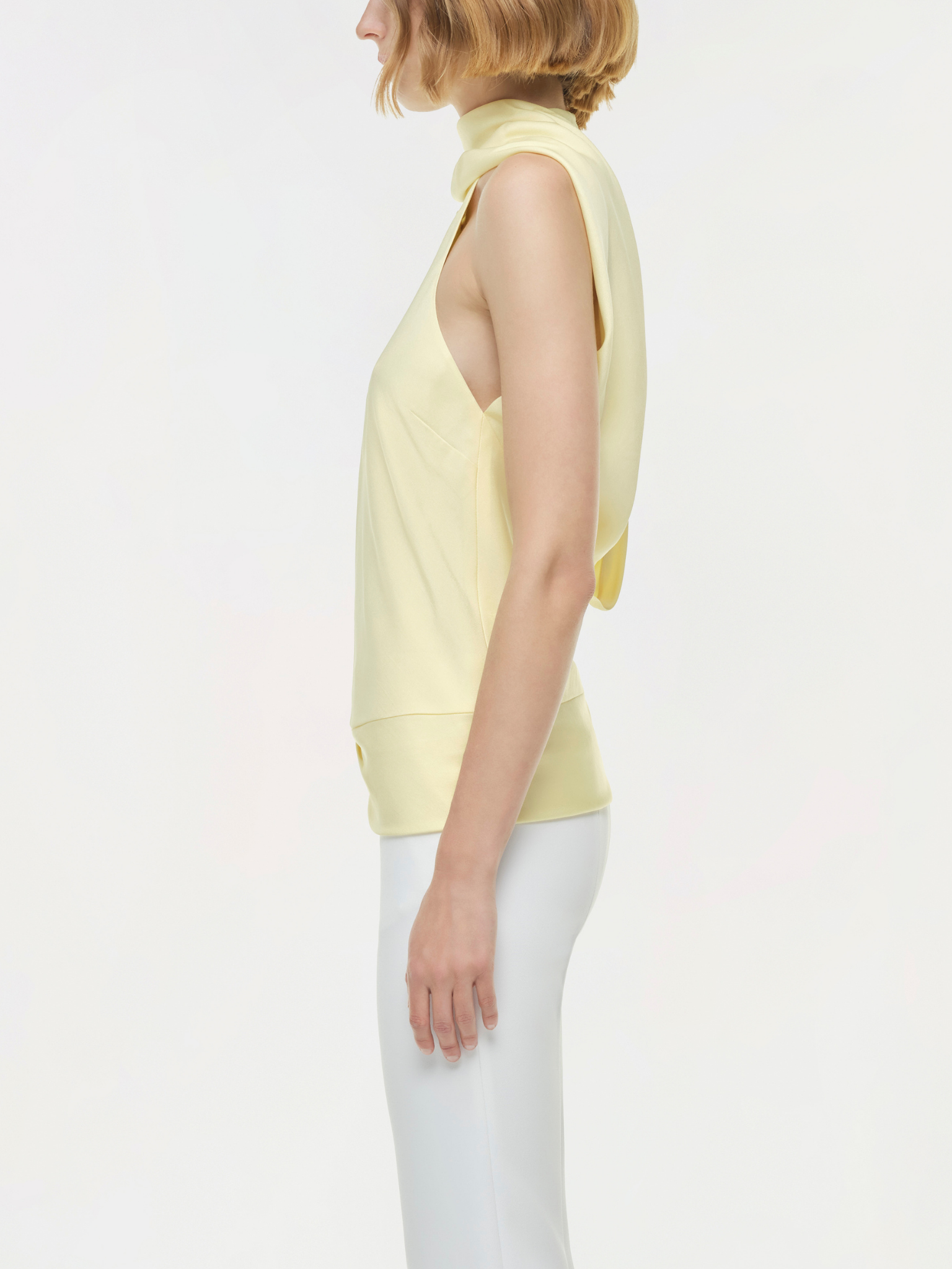 Samira Satin Cape Top