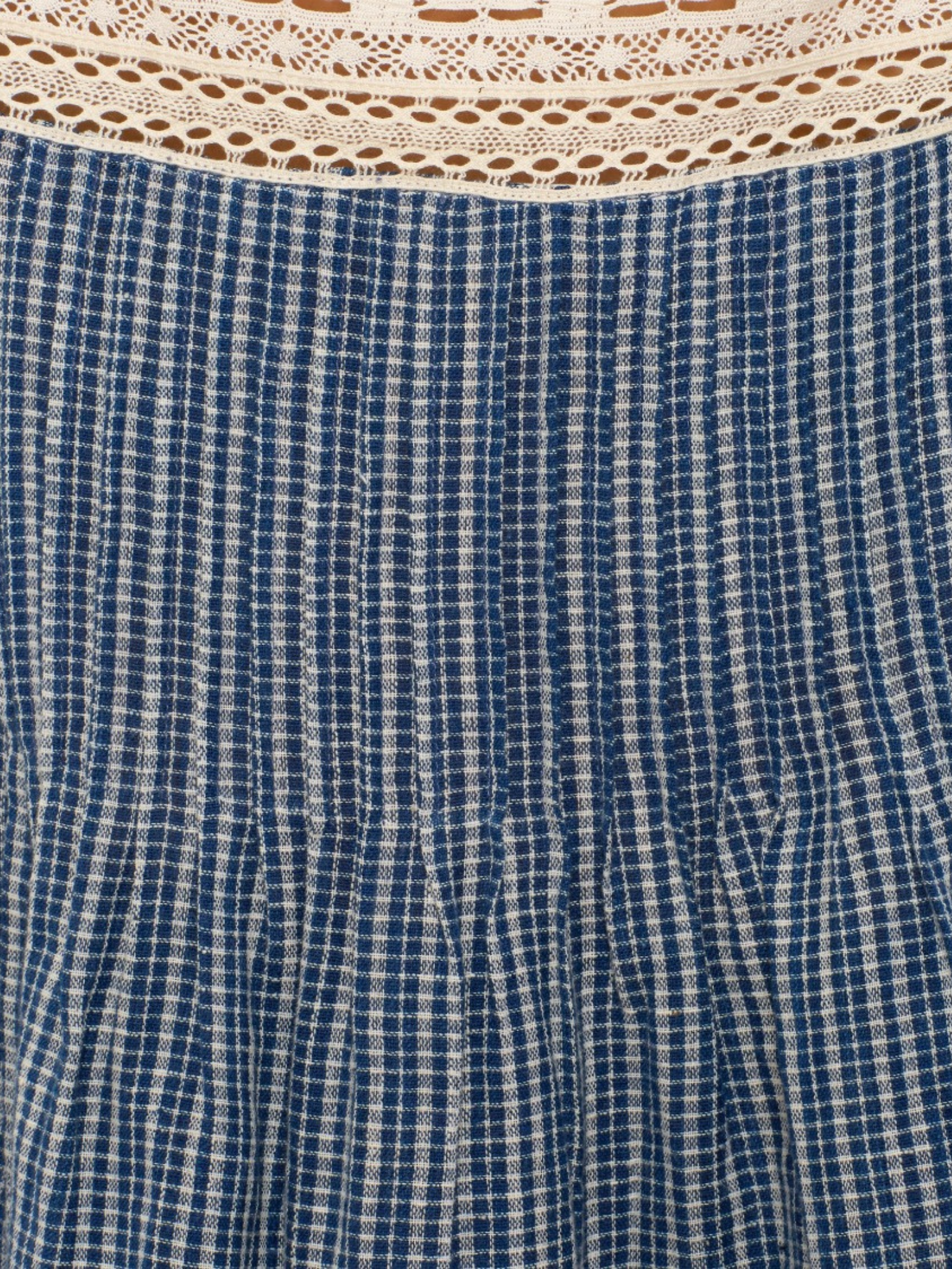 Mimi Prima Micro Plaid Top