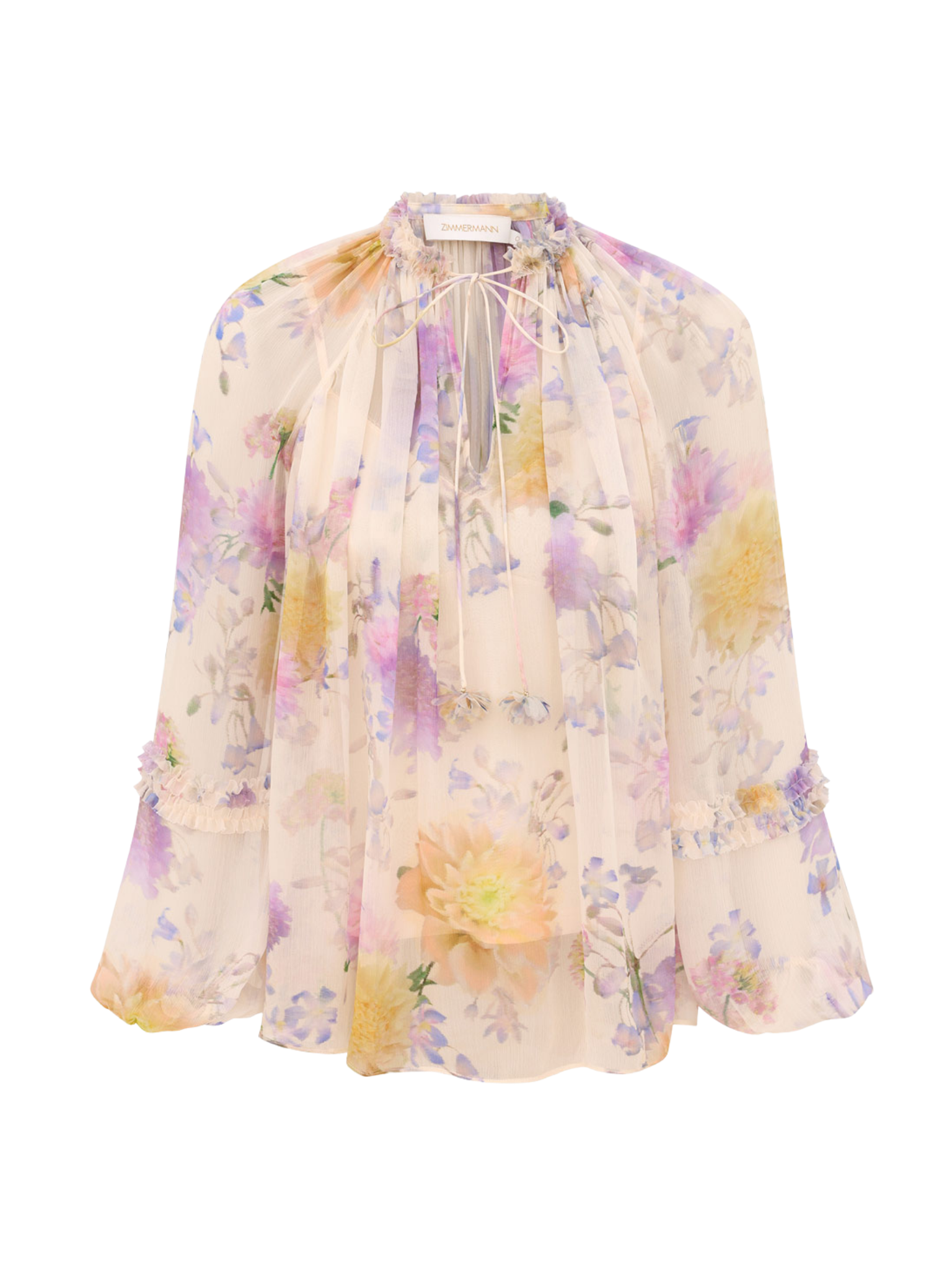 Luna Ruffle Billow Blouse