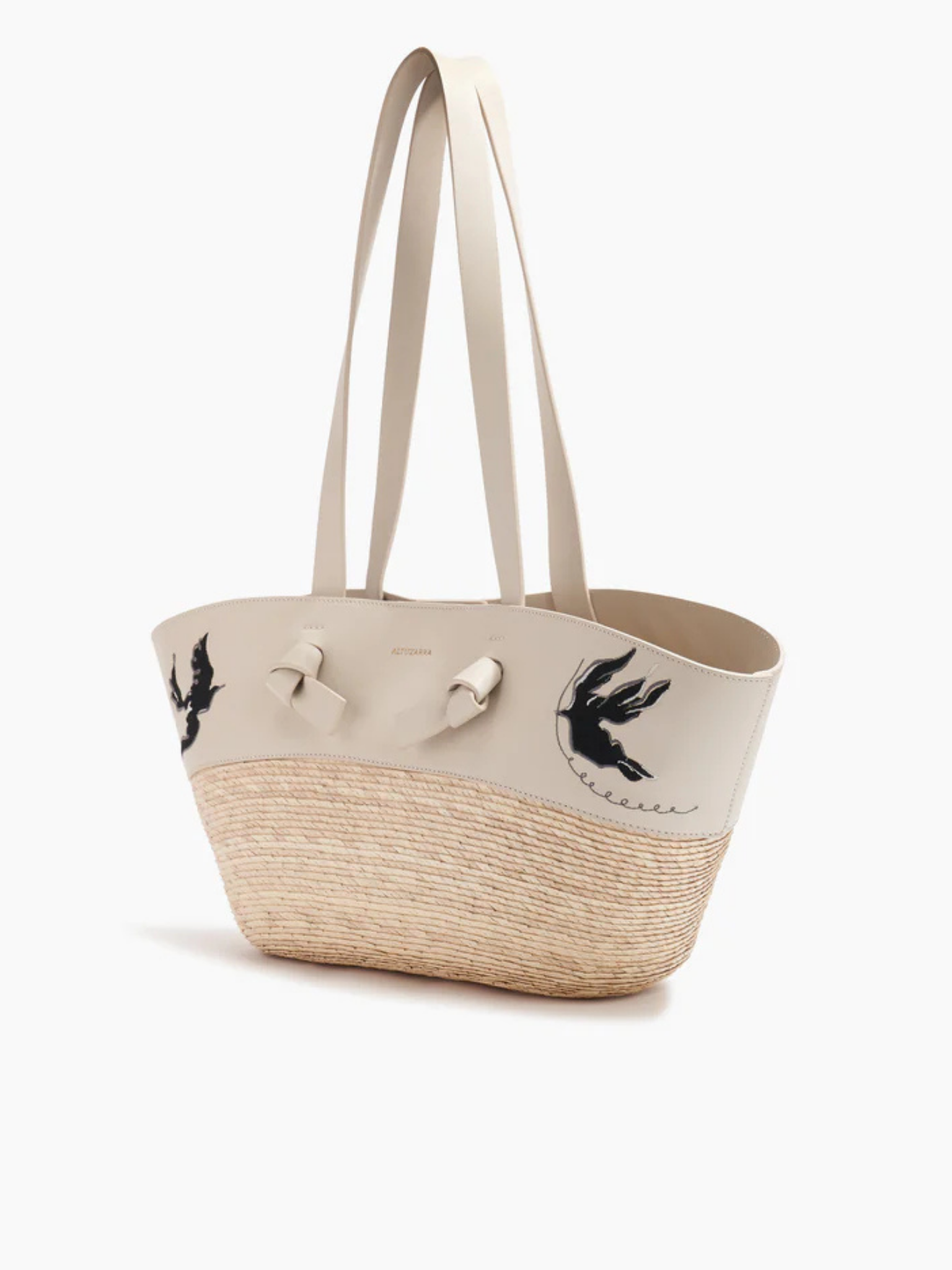 Knot Basket Small Long Handle