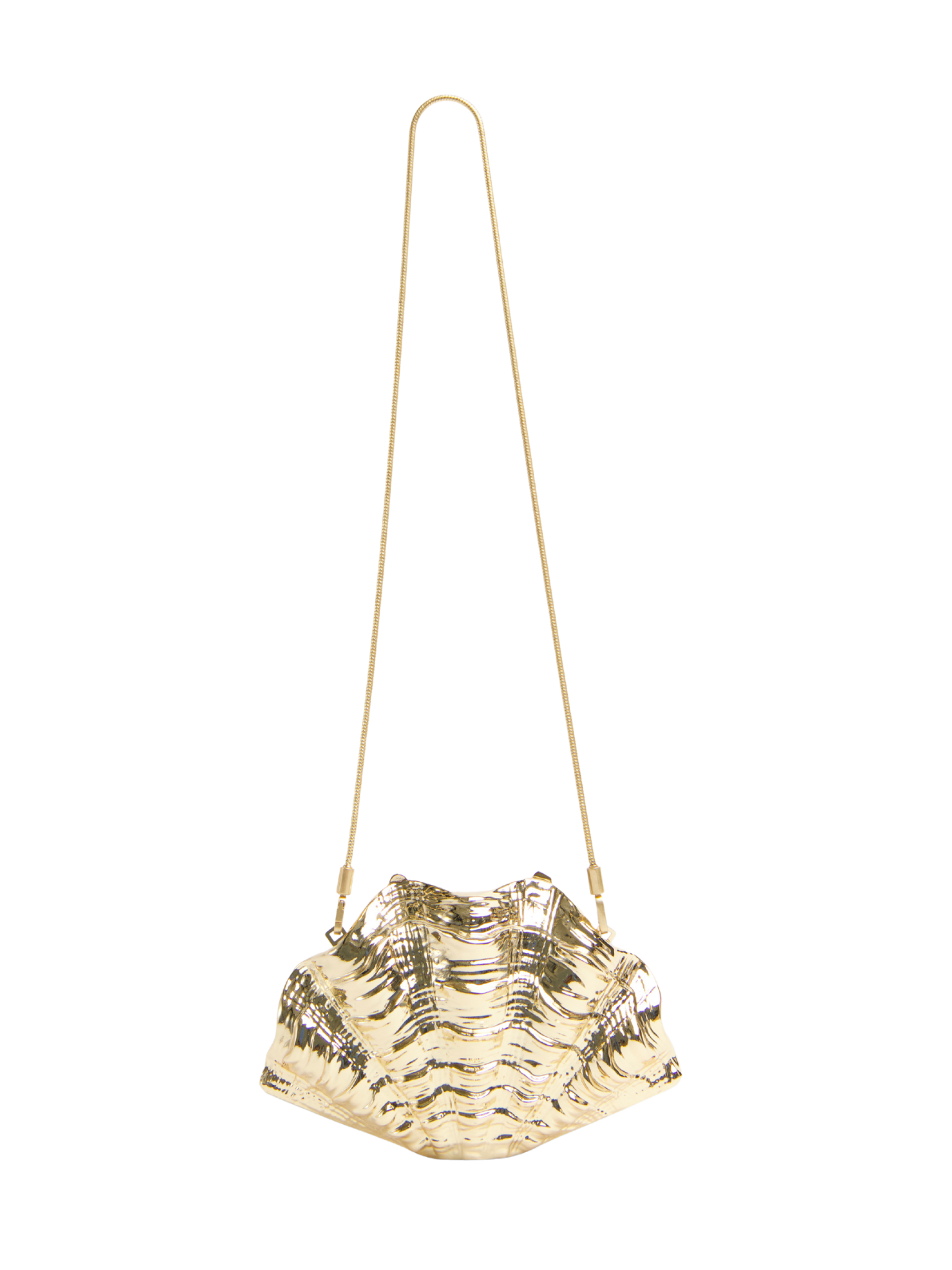 Venus Metal Shell Clutch