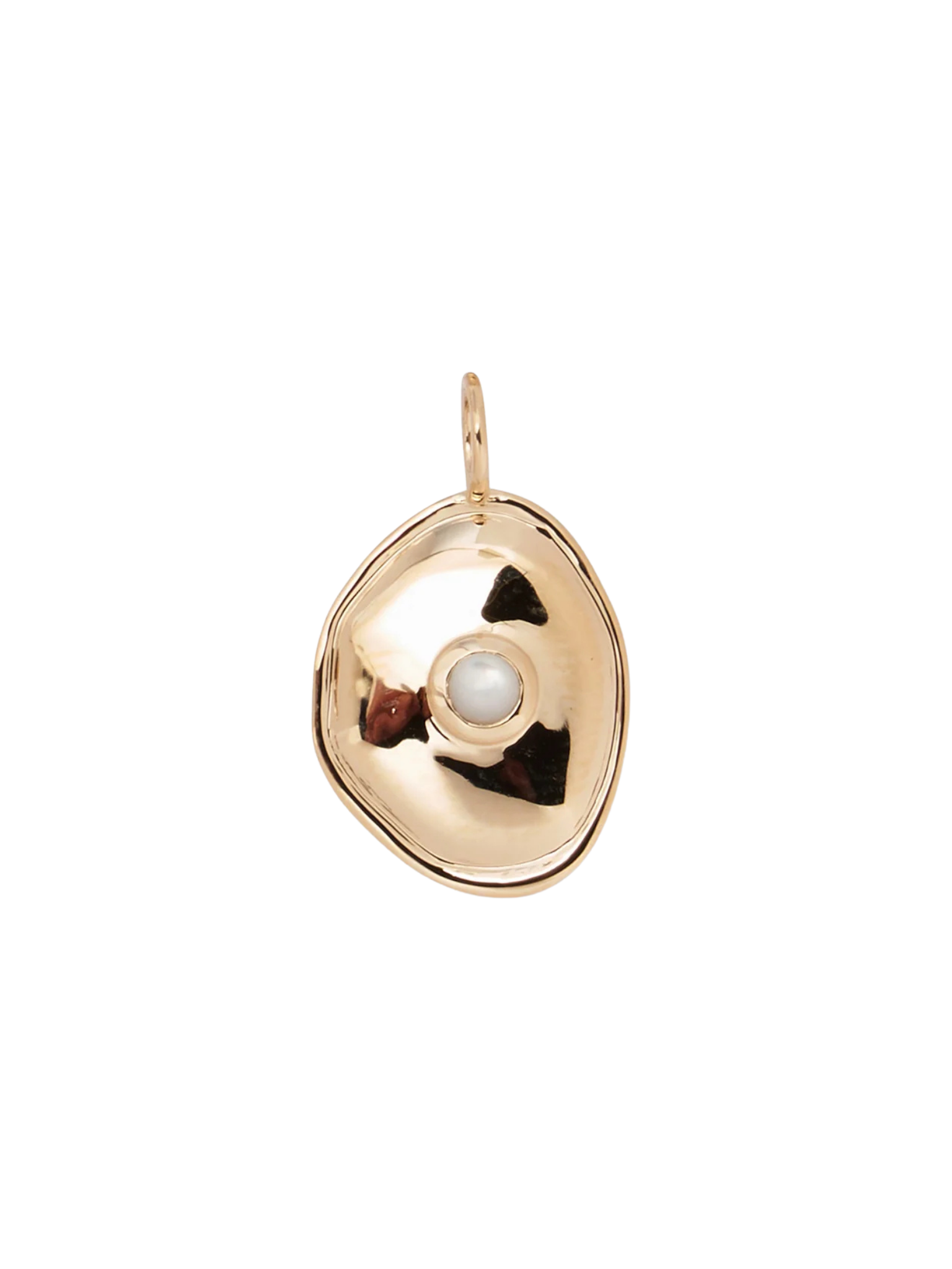 Birthstone 14k Gold Necklace Charm
