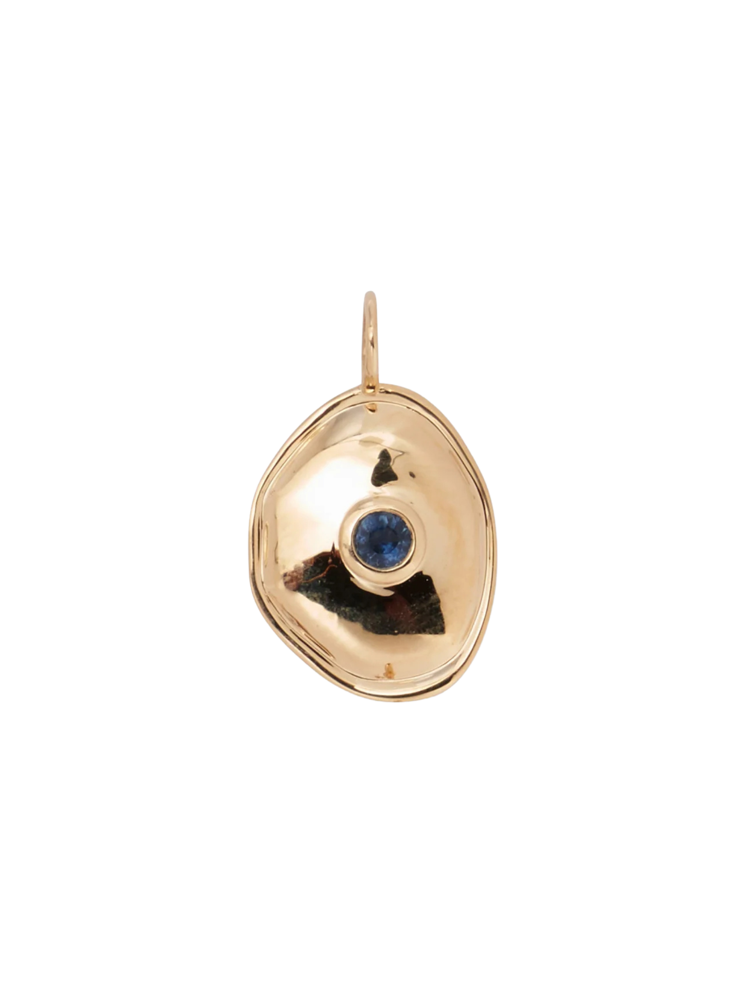 Birthstone 14k Gold Necklace Charm