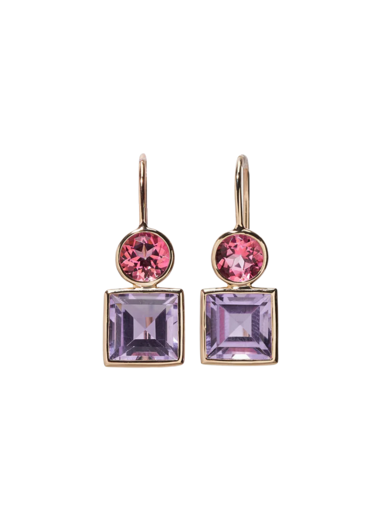 Pastille 14k Gold Earrings