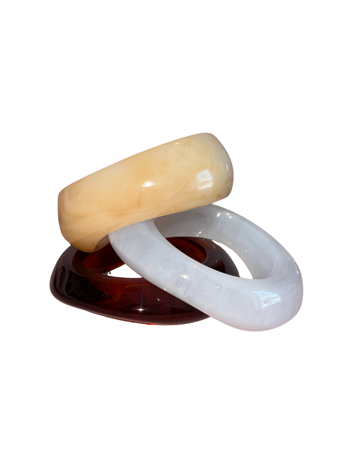 Resin Bangle Set of 3