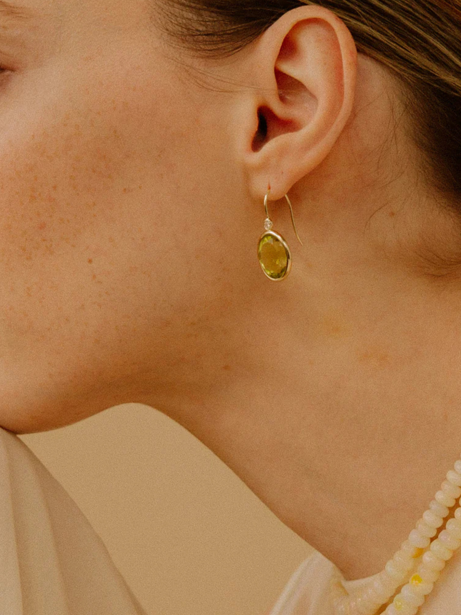 Pool 14k Gold Earrings