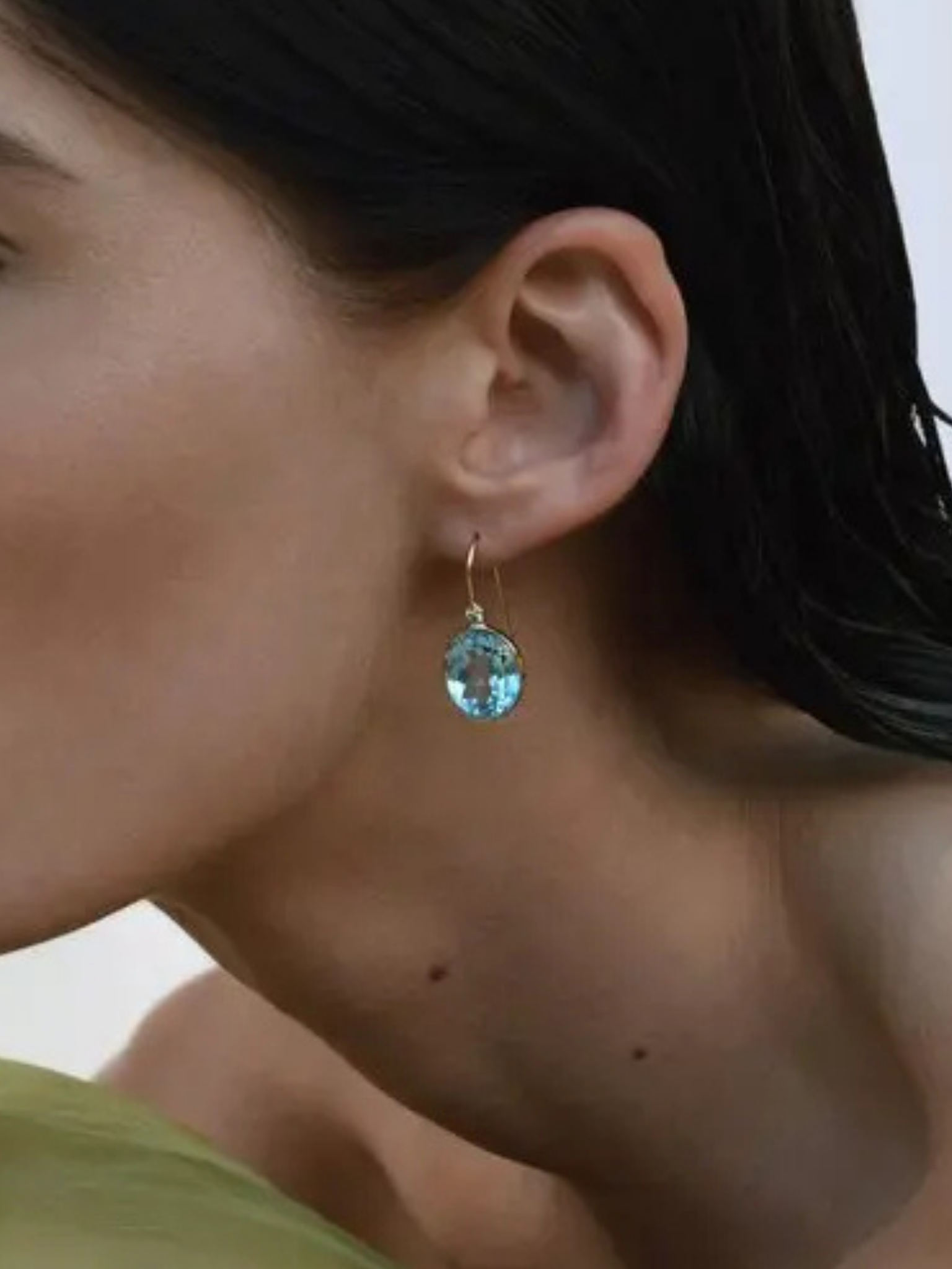 Pool 14k Gold Earrings