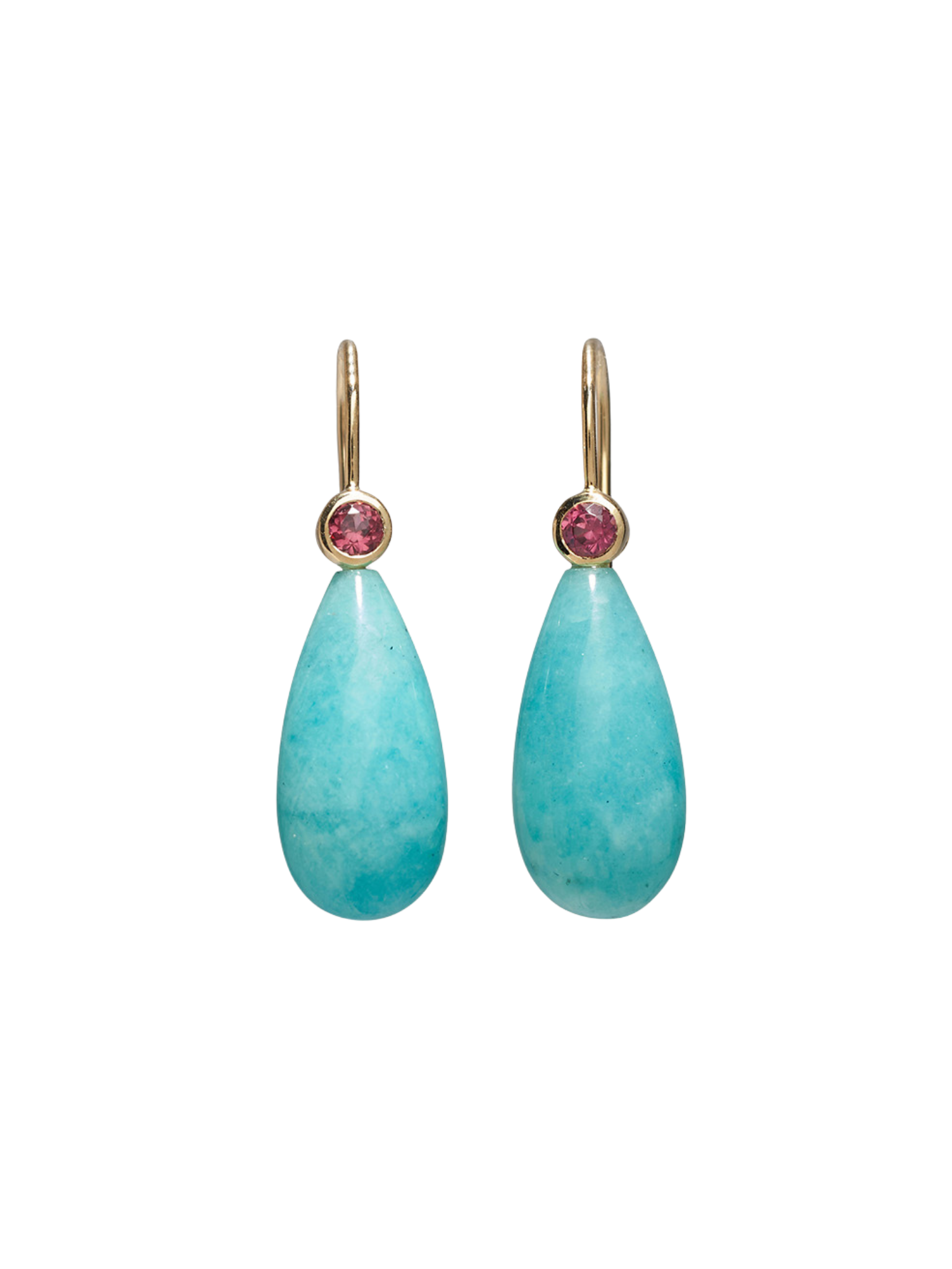 14k Gold Drop Earrings