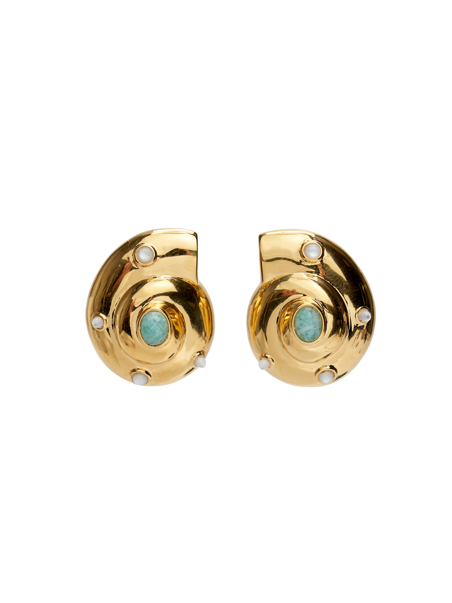 Nautilus Stud Earrings