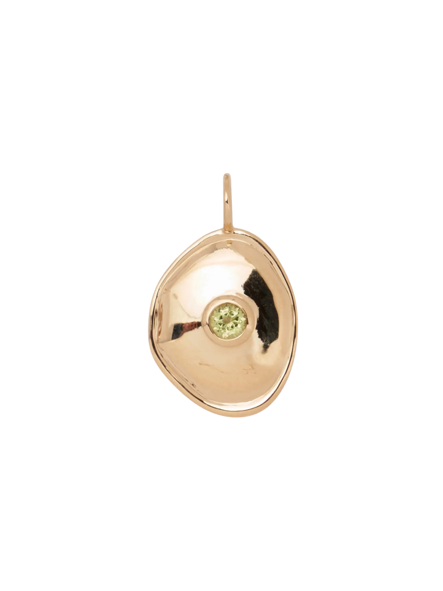 Birthstone 14k Gold Necklace Charm